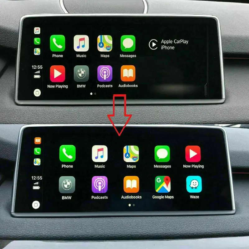 BMW Apple CarPlay Fullscreen Freischaltung